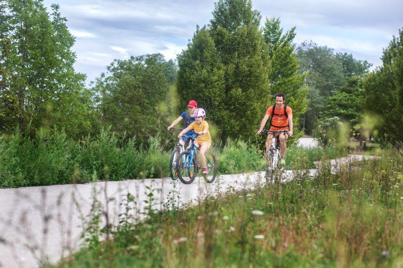 Vélotourisme : deux nouveaux circuits familiaux inaugurés en Terra Volcana 1