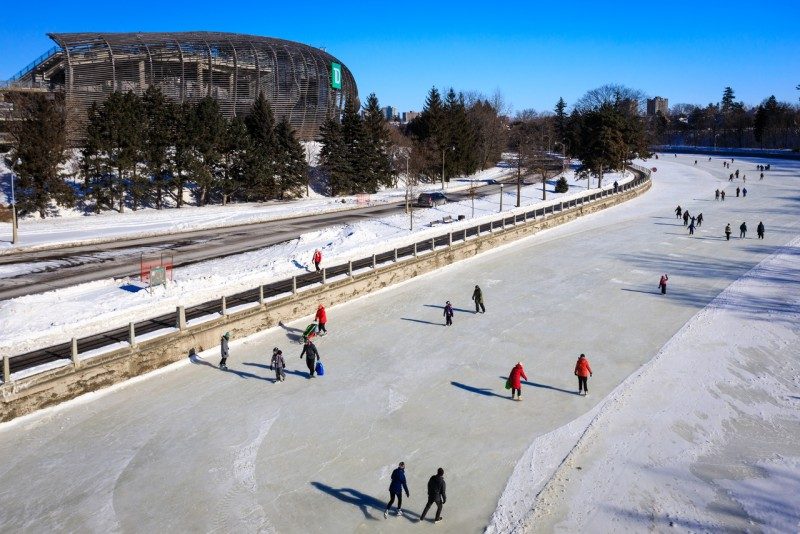 Ottawa (Canada) a rouvert la plus grande patinoire naturelle du monde 2
