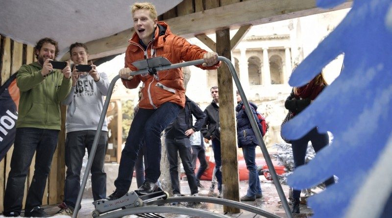 JO de Milan-Cortina : un simulateur de ski indoor français présent sur le parcours de la Flamme JO de Milan-Cortina : un simulateur de ski indoor français présent sur le parcours de la Flamme