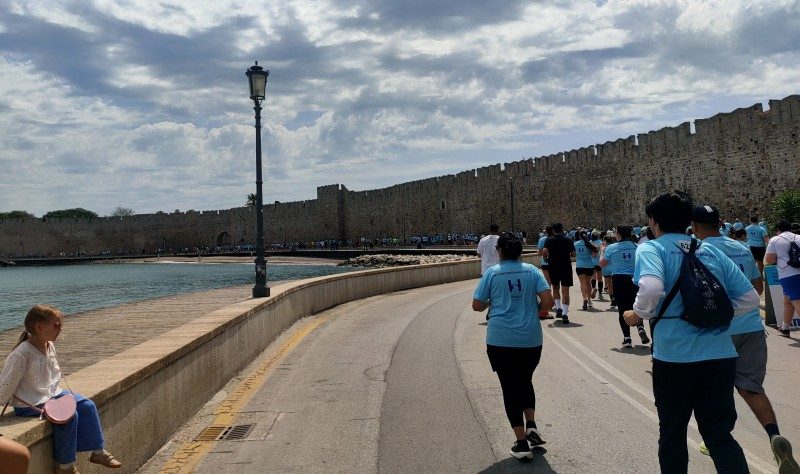 Le plaisir de courir et de (re)découvrir Rhodes 2 Le plaisir de courir et de (re)découvrir Rhodes 2