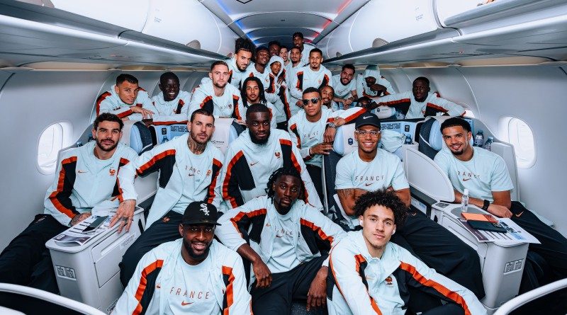 La Compagnie, compagnie aérienne officielle de l’équipe de France