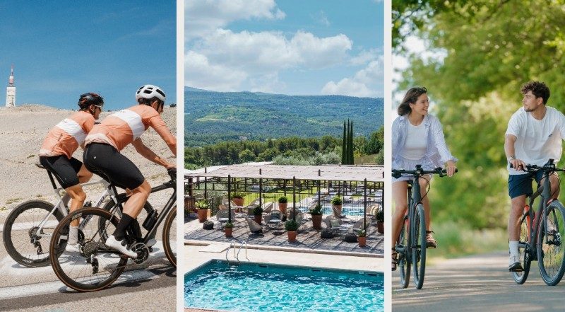 Un hôtel dans le Luberon qui mise sur le tourisme à vélo
