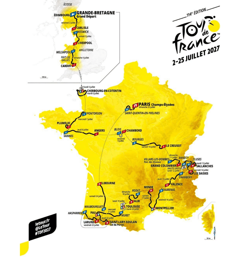 Tour de France 2027 : d’Edimbourg à Paris en passant par le Cotentin 3